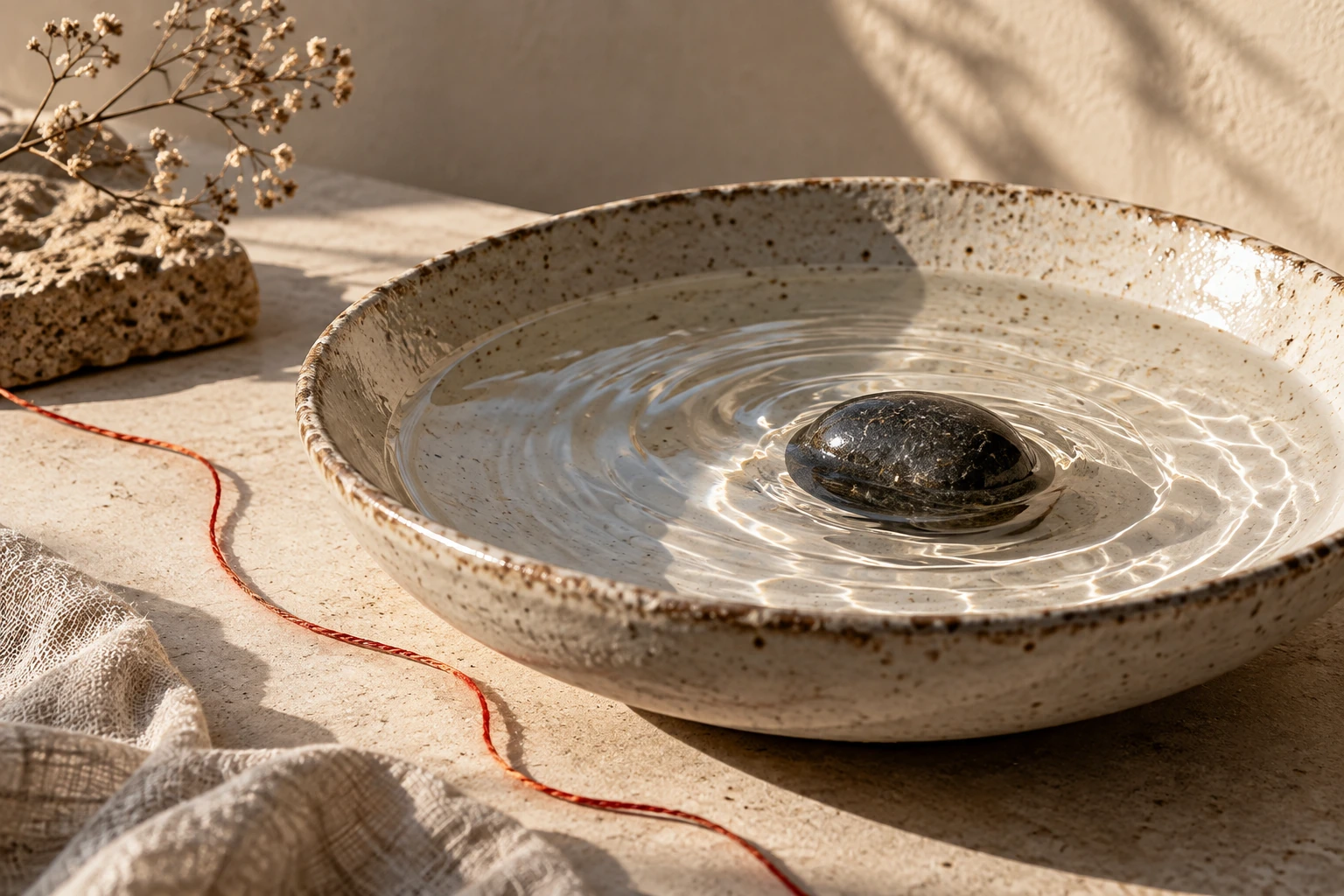 Une image n’est pas une technique — composition éditoriale en matières et objets.